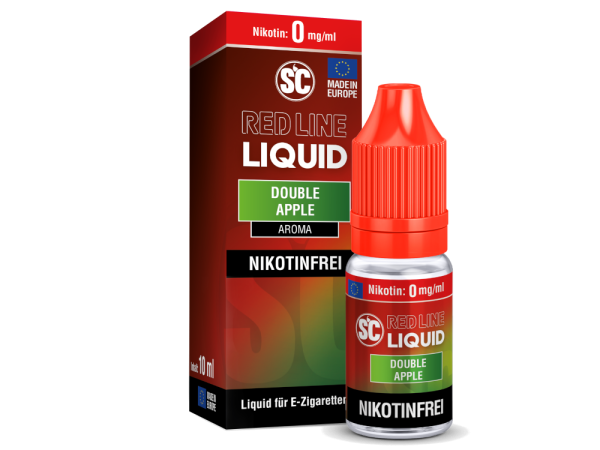 SC Red Line Double Apple Nikotinsalz Liquid 0mg/ml