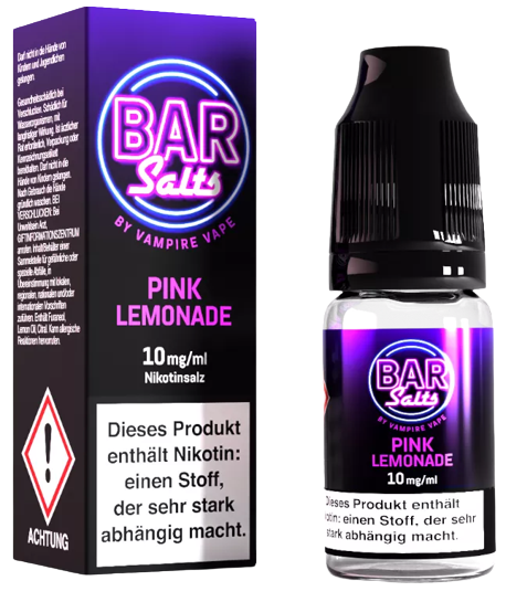 Vampire Vape Bar Salts Pink Lemonade Nikotinsalz Liquid 10 mg/ml