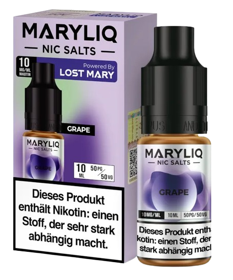 MARYLIQ - Grape - Nikotinsalz Liquid 10 mg/ml