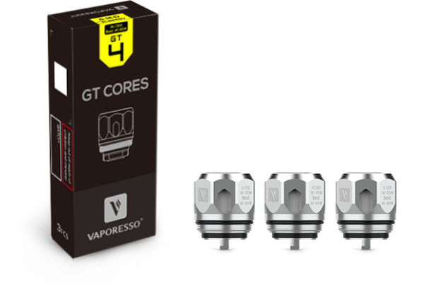 3 x VAPORESSO NRG GT 4 Coil 0.15 Ohm