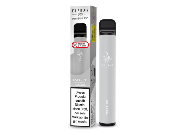 ELFBAR 600 Einweg E-Zigarette Lychee Ice 20MG