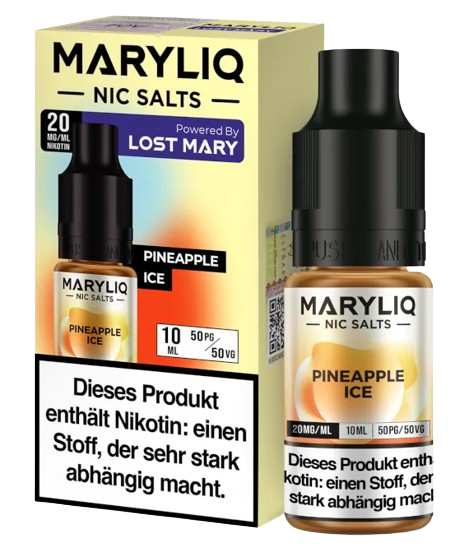 MARYLIQ - Pineapple Ice - Nikotinsalz Liquid 20 mg/ml