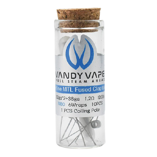 Vandy Vape Prebuilt Ni80 Superfine MTL Fused Clapton Coil 1.2 Ohm - P2