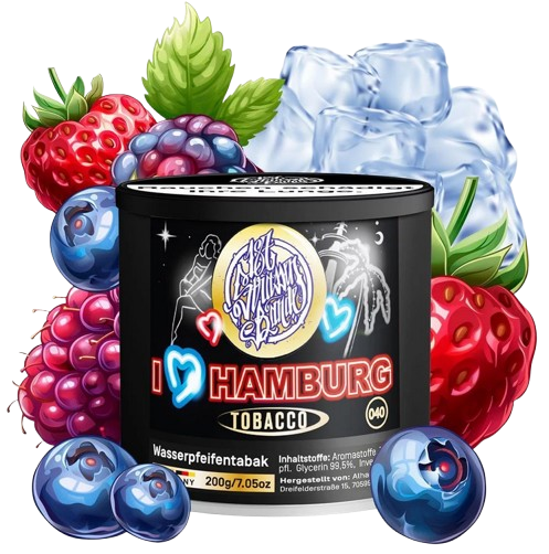 187 Tobacco I love Hamburg 200G