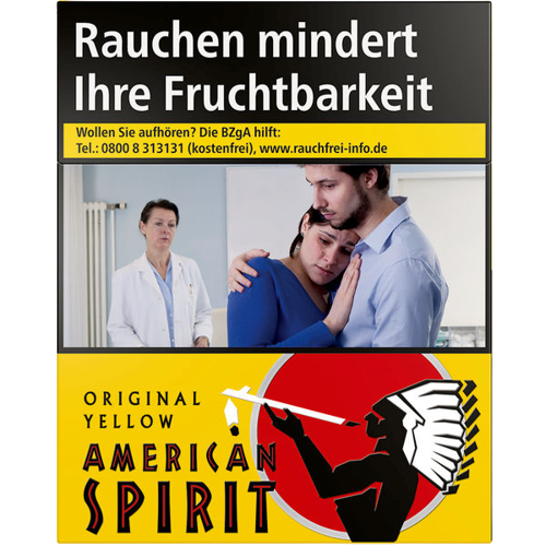 American Spirit Yellow OP L