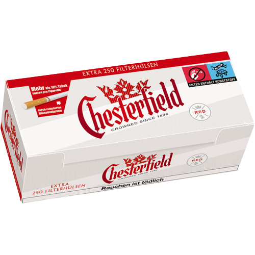 Chesterfield Extra Red Hülsen