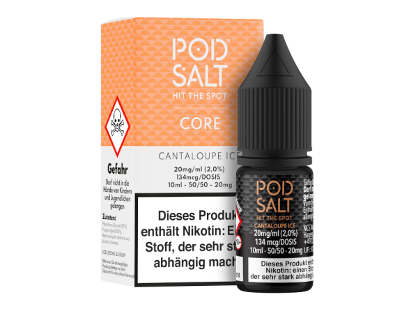Pod Salt Core Cantaloupe Ice Nikotinsalz Liquid 20 mg/ml