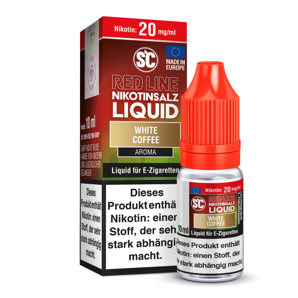 SC Red Line White Coffee Nikotinsalz Liquid 20 mg/ml