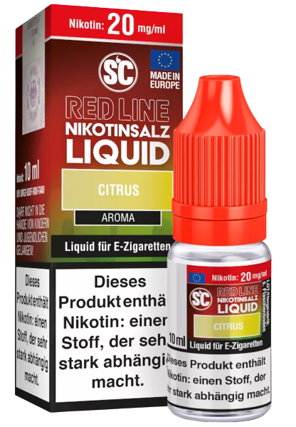SC Red Line Citrus Nikotinsalz Liquid 10mg/ml