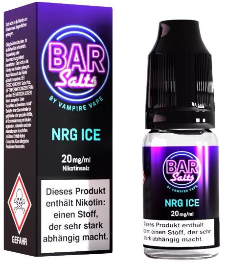 Vampire Vape Bar Salts NRG Ice Nikotinsalz Liquid 20 mg/ml