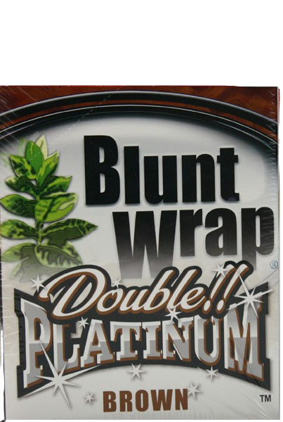 Blunt Wrap Double Platinum Brown (2er)