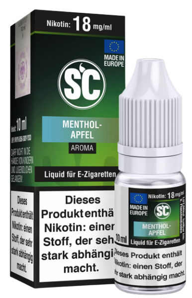 SC Liquid Menthol-Apfel 3mg/ml
