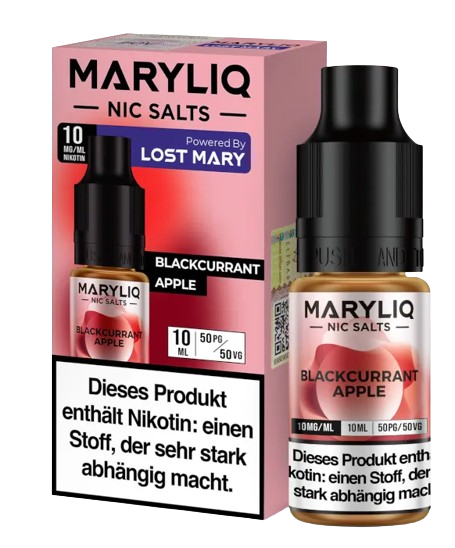 MARYLIQ - Blackcurrant Apple - Nikotinsalz Liquid 10 mg/ml