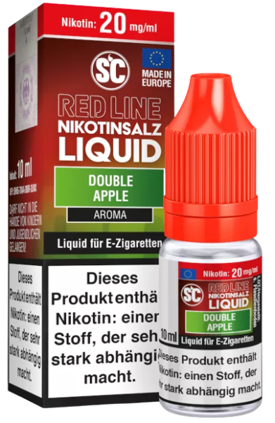 SC Red Line Double Apple Nikotinsalz Liquid 20mg/ml