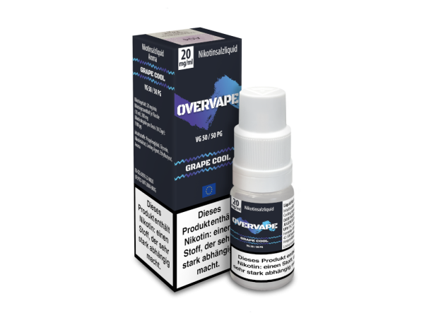 Overvape - Grape Cool - Nikotinsalz Liquid 20 mg/ml