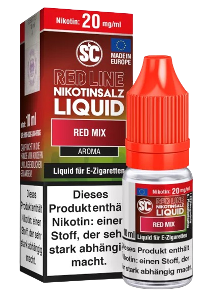 SC - Red Line - Red Mix - Nikotinsalz Liquid 20 mg/ml