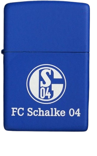 Zippo FC Schalke 04 blau blue