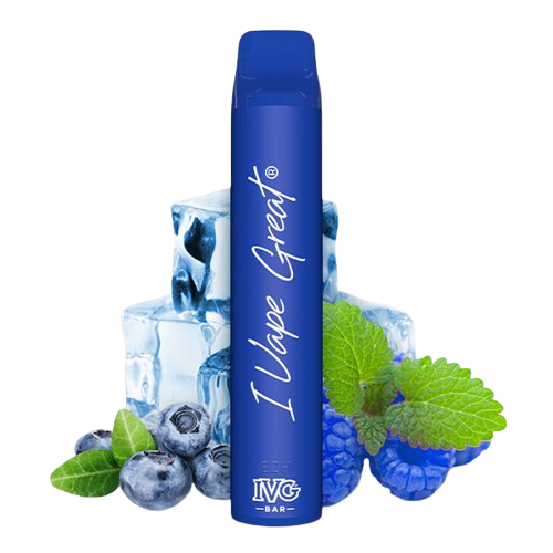 IVG BAR Einweg E-Zigarette Blue Raspberry Ice 20mg