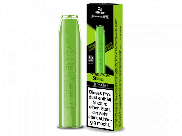GeekVape Geekbar Einweg E-Zigarette Green Mango 20mg/ml