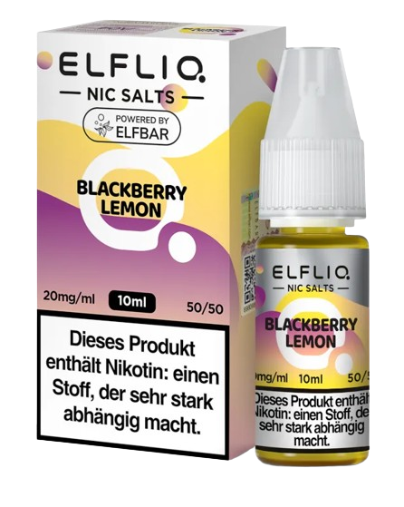 ELFLIQ - Blackberry Lemon - Nikotinsalz Liquid 20 mg/ml