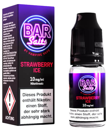 Vampire Vape Bar Salts Strawberry Ice Nikotinsalz Liquid 10 mg/ml