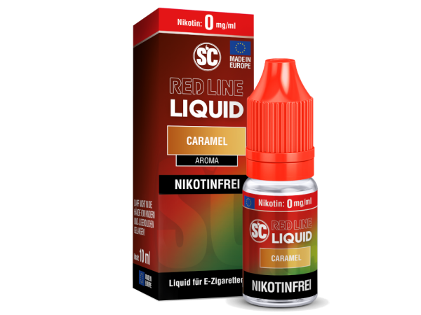 SC Red Line Caramel Nikotinsalz Liquid 0mg/ml
