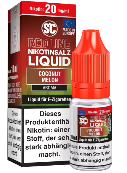 SC Red Line Coconut Melon Nikotinsalz Liquid 10mg/ml