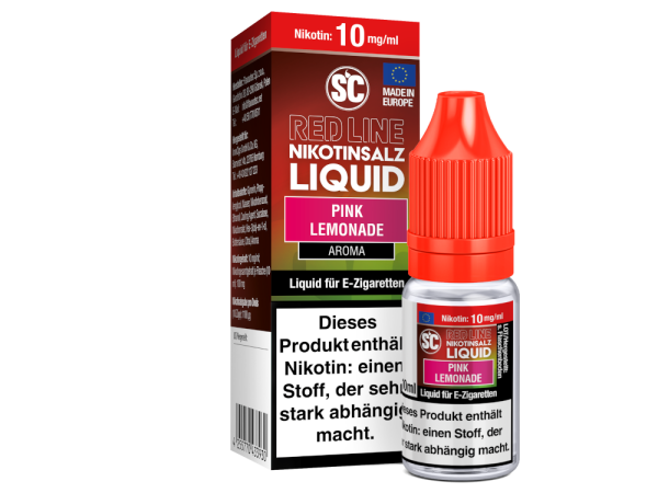 SC - Red Line - Pink Lemonade - Nikotinsalz Liquid 10 mg/ml