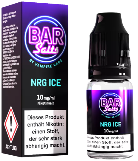 Vampire Vape Bar Salts NRG Ice Nikotinsalz Liquid 10mg/ml
