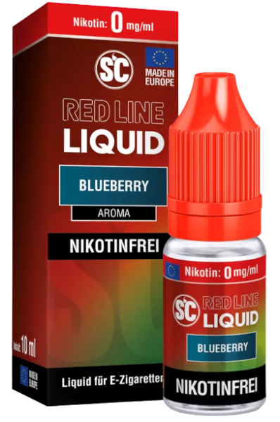 SC Red Line Blueberry Nikotinsalz Liquid 0 mg/ml