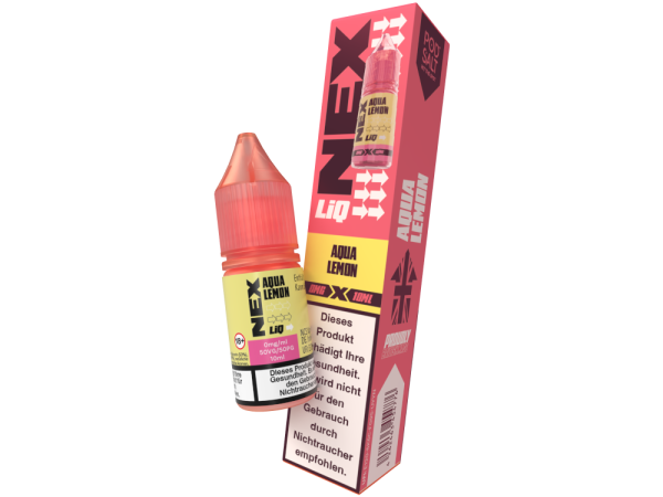 Pod Salt - NexLiq - Aqua Lemon Nikotinsalz Liquid 0 mg/ml