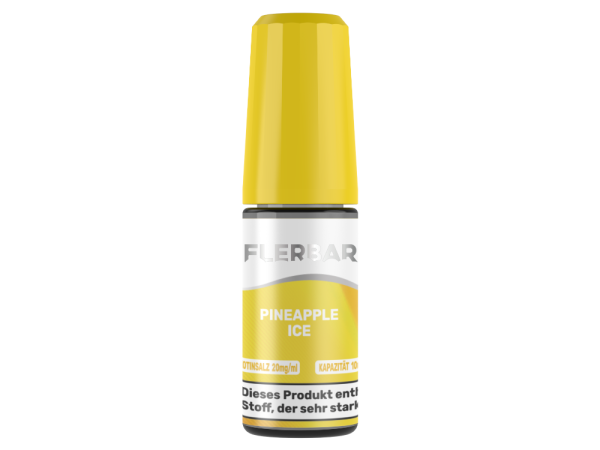 Flerbar Liquid - Pineapple Ice - Nikotinsalz Liquid 20 mg/ml