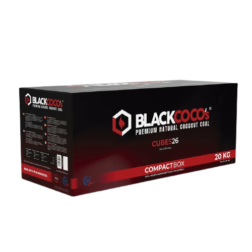 Blackcocos Blackcoco’s Premium Shisha Kohle 20KG (einzeln verpackt) Shopvariante