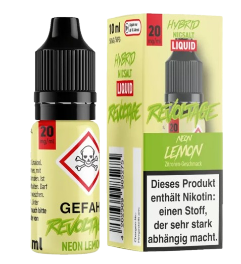 Revoltage - Neon Lemon - Hybrid Nikotinsalz Liquid 20 mg/ml