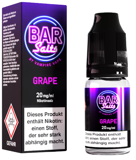 Vampire Vape Bar Salts Grape Nikotinsalz Liquid 20 mg/ml