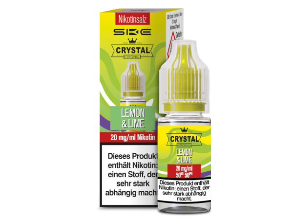 SKE - Crystal - Lemon & Lime - Nikotinsalz Liquid 20 mg/ml