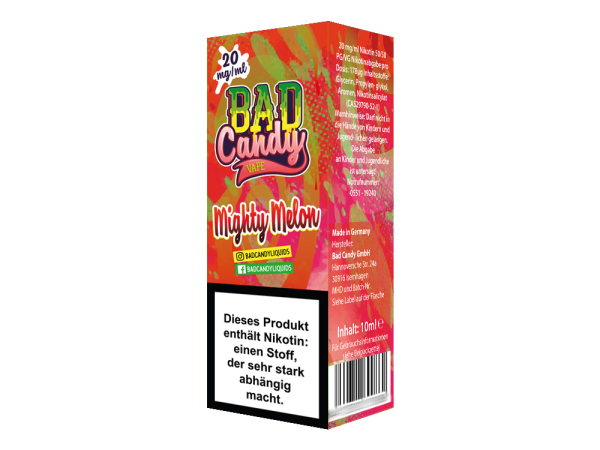 Bad Candy Liquids Mighty Melon Nikotinsalz Liquid 20mg/ml
