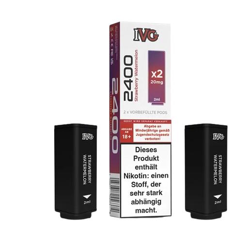 IVG - 2400 Pod Strawberry Watermelon 20mg/ml (2 Stück pro Packung)