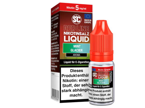 SC - Red Line - Mint Glacier - Nikotinsalz Liquid 5 mg/ml