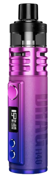 VooPoo - Drag H40 E-Zigaretten Set pink-lila