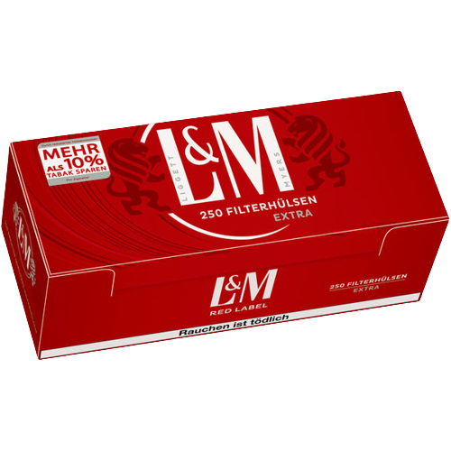 L&M Extra Hülsen Red Label