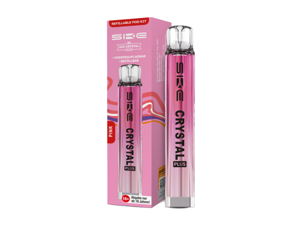 SKE - Crystal Plus E-Zigaretten Set pink