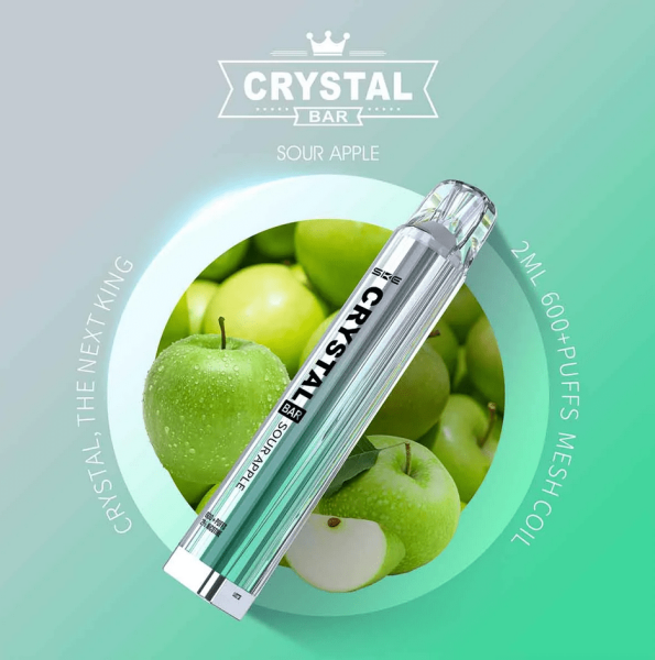 SKE Crystal Bar Sour Apple 20MG