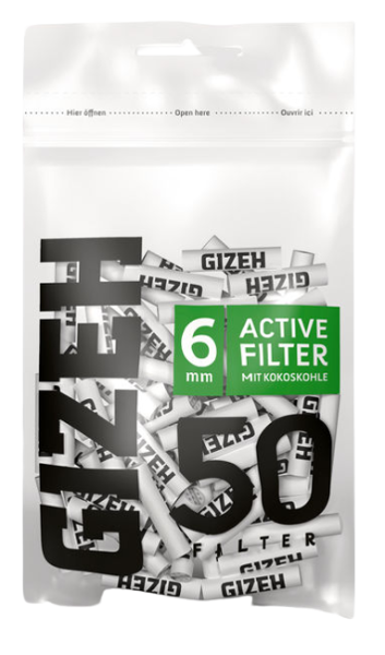 GIZEH Black Active Filter 6mm