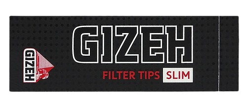 GIZEH Black Filtertips Slim