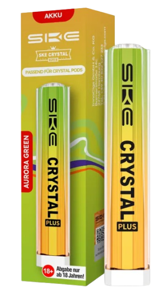 SKE - Crystal Plus Akku 400 mAh aurora-grün