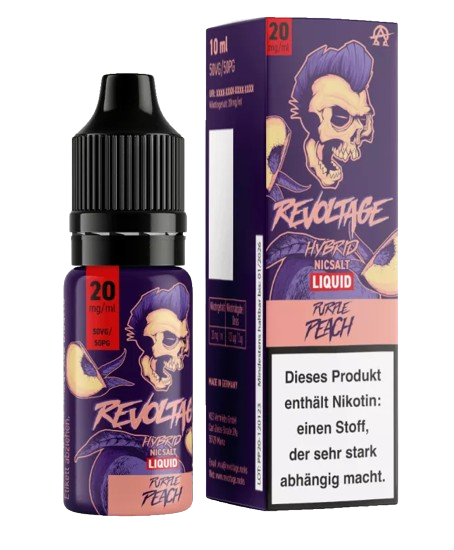 Revoltage - Purple Peach - Hybrid Nikotinsalz Liquid 20 mg/ml
