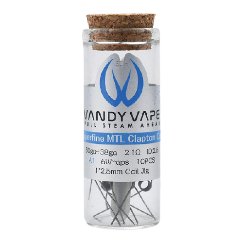 Vandy Vape Prebuilt A1 Superfine MTL Fused Clapton Coil 2.1 Ohm - P7