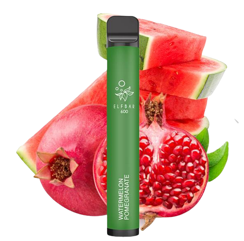 Elfbar 600 CP Einweg E-Zigarette Watermelon Pomegranate 20MG