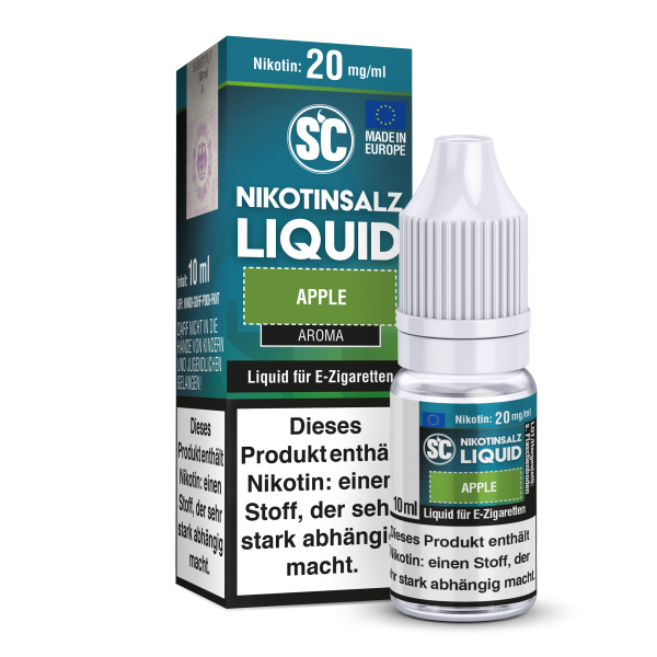 SC Apple Nikotinsalz Liquid 20 mg/ml